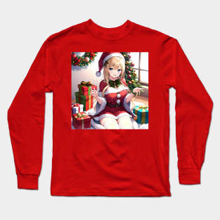 Christmas Anime Long Sleeve T-Shirt